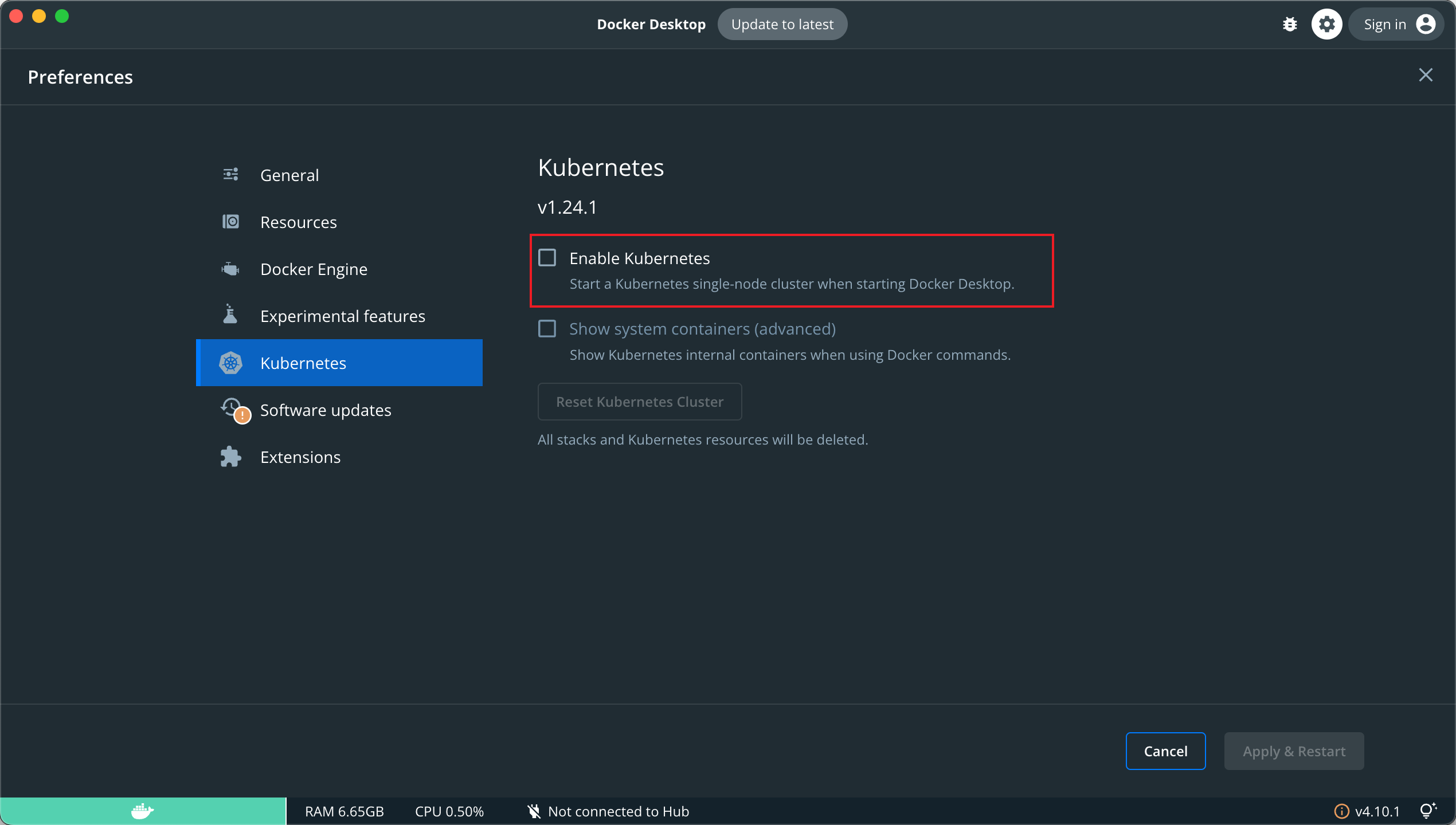 Docker Desktop for Windows
